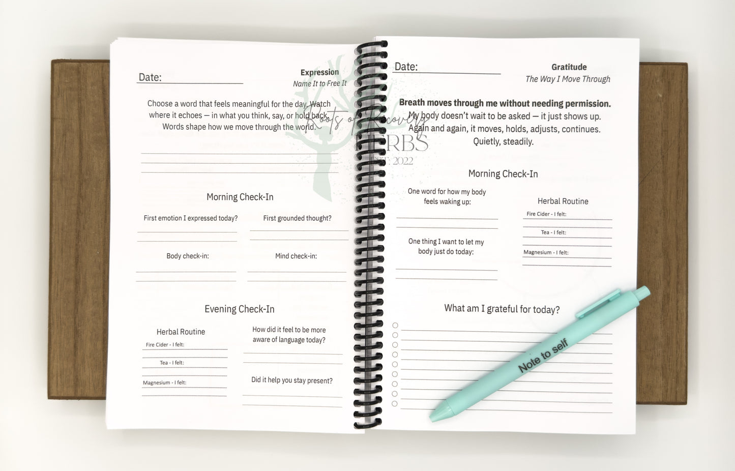 Rooting: A Journal Companion Set