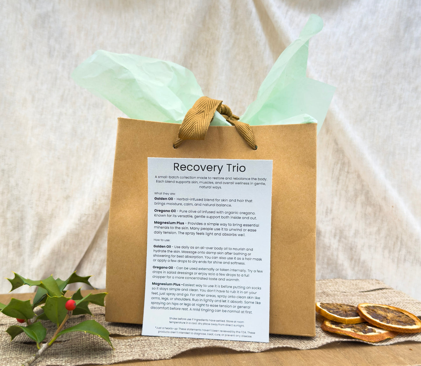 Rooted Recovery Trio