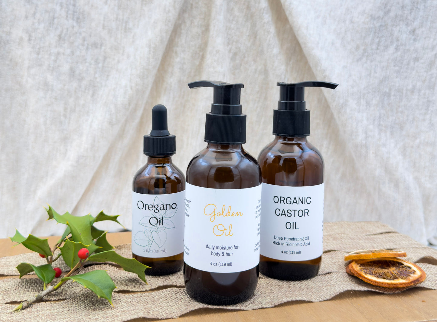 Rooted Oil Trio