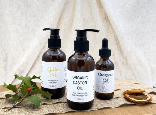 Rooted Oil Trio