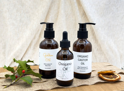 Rooted Oil Trio